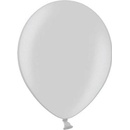 Balónek 27 cm metalický stříbrný