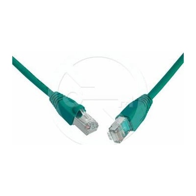 Solarix 28450709 Patch, CAT5E SFTP PVC, 7m, zelený
