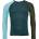 Ortovox Мъжко мериносово термобельо Ortovox 120 Comp Light Long Sleeve Merino base layer - Dark Arctic Grey (015-0902-0711)