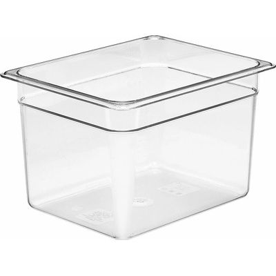 Cambro Nádoba Camwear GN 1/2 z polykarbonátu, Cambro, GN 1/2, 11,7 L, Priehľadná, 325x260x(H)200mm
