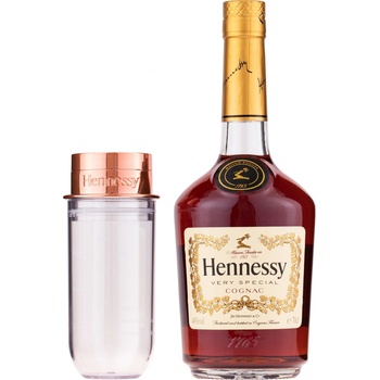 Hennessy VS 40% 0,7 l (darčekové balenie shaker)