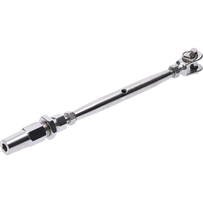 Šponovák pro lanko ø 4 mm závit M6/LH6, broušená AISI 304