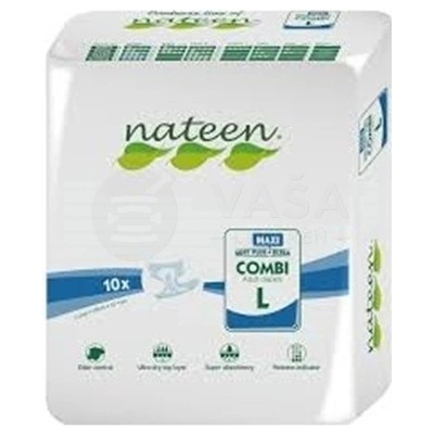 Nateen Combi Maxi L Plienkové nohavičky zalepovacie 10 ks