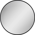 Dubiel Vitrum Nico Kolo Черно кръгло огледало 70x70 см (5905241007861)