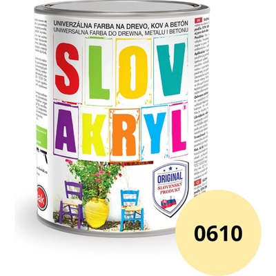 Slovlak Slovakryl 0,75kg 0610 béžový
