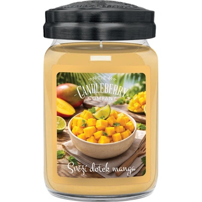 Candleberry Candle Svěží dotek manga 624 g
