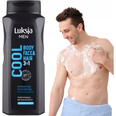 Luksja Care Pro Men Sensitive sprchový gel 500 ml