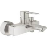 GROHE Смесител за вана и душ Grohe Lineare, черен хром Supersteel (33849DC1)