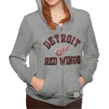 Original Retro Brand Detroit Red Wings Tri-Blend Full Zip