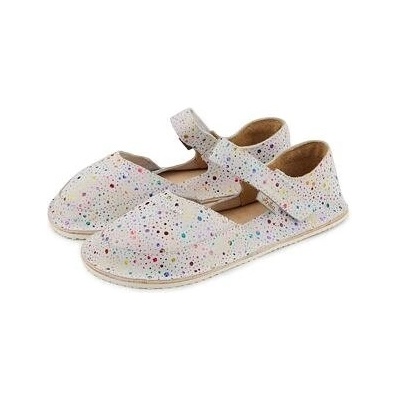 Vlnka dětské barefoot kožené Meli bílá