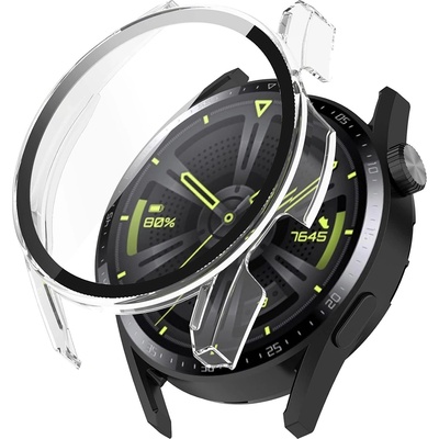 Techsuit Протектор за Huawei Watch GT 3 (46mm) + Протектор - Defense360 Pro - Clear