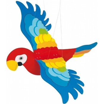 Goki Papagáj lietajúca závesná dekorácia