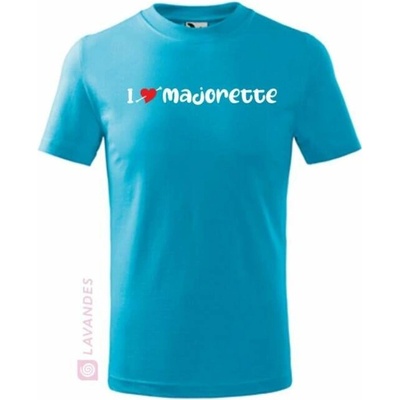 I love Majorette, dětské, tyrkys