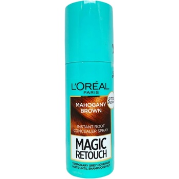 L'Oréal Paris magic retouch спрей за скриване на бели корени 74мл, Mahogany brown