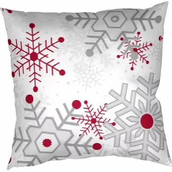 Dadka bavlna Vločky šedé 50 x 70 cm