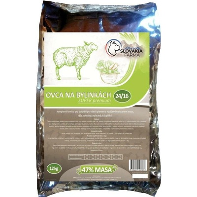Slovakia Farma Ovca na bylinkách Adult All Breed 24/16 hypoalergenní 12 kg