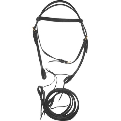 Lakota Uzdečka westernová Double černá – Zboží Dáma