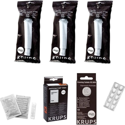 Krups Aqua Claris 3 ks + F0540010 + XS300010