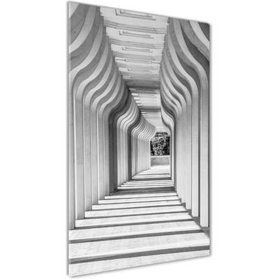 Vertikálny foto obraz sklenený Chodba 50x100 cm