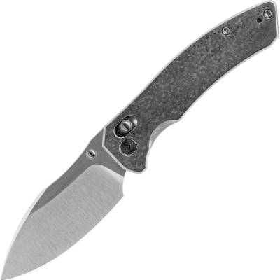 Miguron Knives Norsa 3.07 Elmax satin blade, crystal titanium handle MGR634ABJSR
