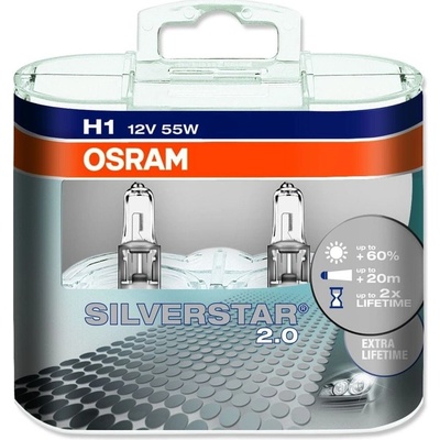 Osram Silverstar H1 P14,5s 12V 55W