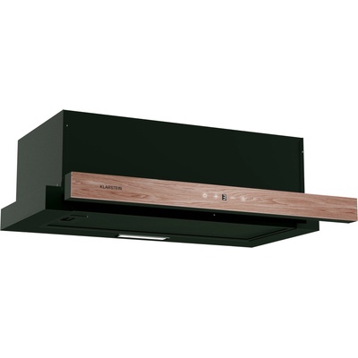 Klarstein Абсорбатор ZenFusion, движение на въздуха 400 м³/ч, EEK A, извличане/рециркулация, 3 нива, тих (CGCH2_ZenF. Und. -60BK) (CGCH2_ZenF.Und.-60BK)