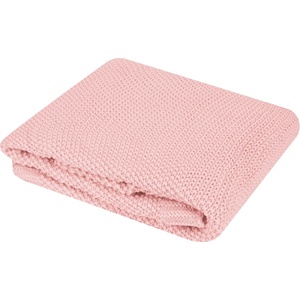 KikkaBoo Плетено памучно одеяло KikkaBoo Dream Big - 75 x 100 cm, Pink (31103010114) - ozone