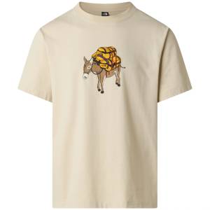 The North Face M Donkey Taxi Relaxed Short Sleeve Tee-Graphic Размер: L / Цвят: бял