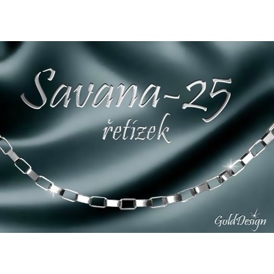 Gold Design Savana řetízek nerez ocel GD587
