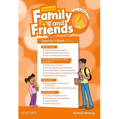 Family and Friends 4 American Second Edition Teacher´s book Pack - MacKay Barbara