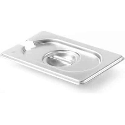 Pokrievka pre nádoby GN Kitchen Line s výrezom na naberačku, HENDI, Kitchen Line, GN 1/9, 176x108mm