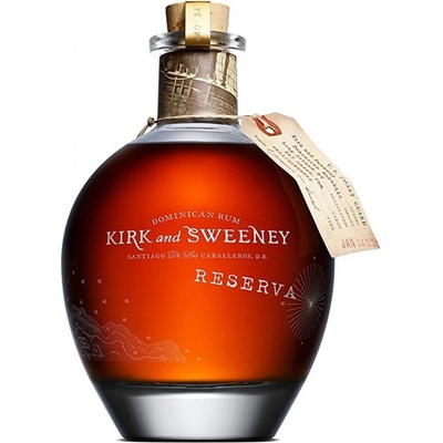 Kirk & sweeney Reserva Rum 40% 0,7 l (holá láhev)