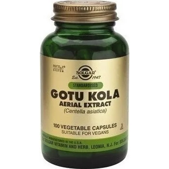 Solgar Хранителна добавка Готу Кола , Solgar Gotu Kola Aerial Extract 100Vegicaps