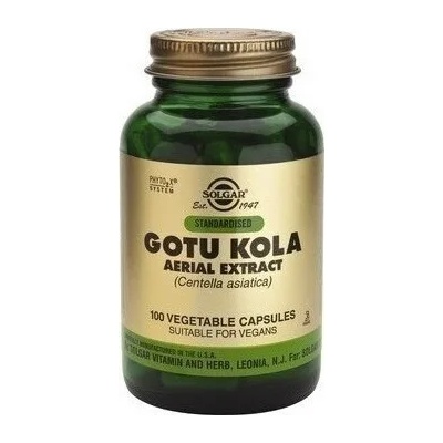 Solgar Хранителна добавка Готу Кола , Solgar Gotu Kola Aerial Extract 100Vegicaps