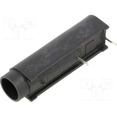 SCHURTER 0031.3573 Zásuvka; THT; -40÷85°C; 10A; termoplast; UL94V-0; 15,24mm; černá