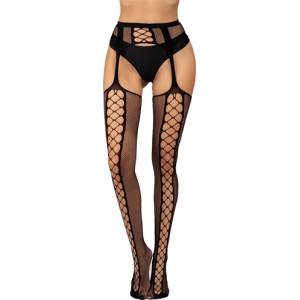 Sunspice Секси изрязан чорапогащник "nia black