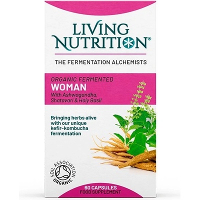 Living Nutrition Bio Fermentovaná směs Woman 60 kapslí