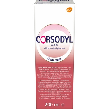 Corsodyl 0,1% 200 ml