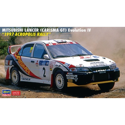 Hasegawa Mitsubishi Lancer Charisma GT Evolution IV “1997 Acropolis Rally 1:24
