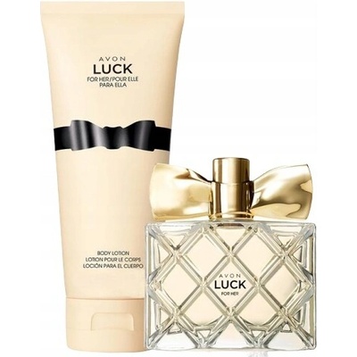 Avon Luck EDP 50 ml + tělové mléko 150 ml sada pro ženy