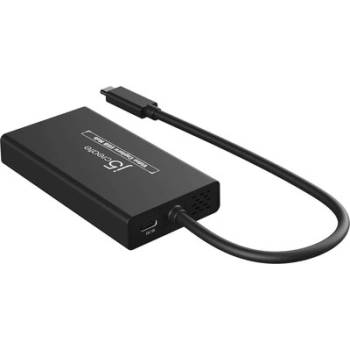 j5create Кепчер j5create JVA01, HDMI - HDMI, USB-C хъб, Черен (J5-JVA01)