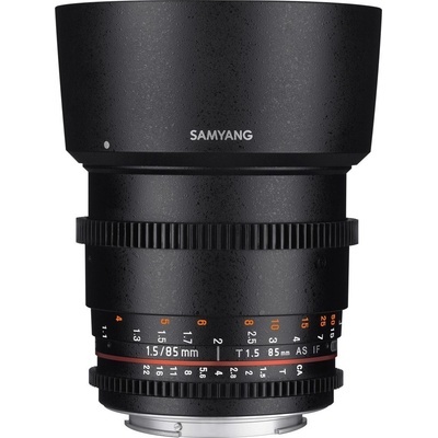 Samyang MF 85mm T1.5 VDSLR II Nikon F