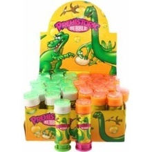 Bublifuk s hrkávkou dinosaurus 50ml dětský bublifukovač plast