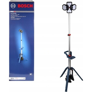 Bosch Акумулаторен прожектор със стойка Bosch GLT 18V-5000, 18 V, 5000 lm, без батерия и зарядно (06019P5000)