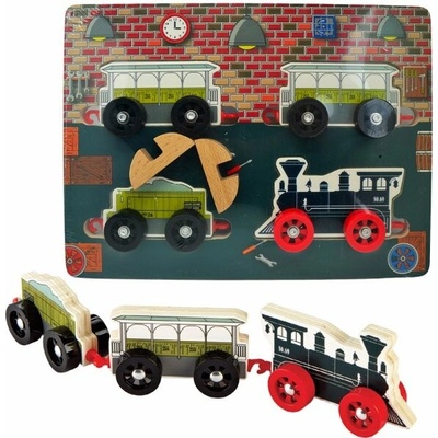 Babu puzzle vláčiky