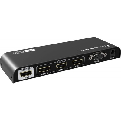 Techly IDATA HDMI2-4K31HDR видео превключвател HDMI (IDATA-HDMI2-4K31HDR)