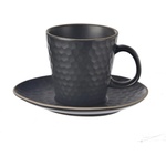 Orion Черна керамична чаша за капучино 250 ml Tea Time - Orion (112437)