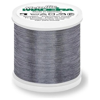 Vyšívací nit Madeira Metallic Smooth 40 (200m) barva 362 platinium