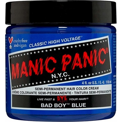 Manic Panic Classic High Barva na vlasy Voltage Bad Boy Blue 118 ml