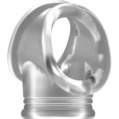 Shots Toys Пенис пръстен с пристегач за тестиси Sono 48